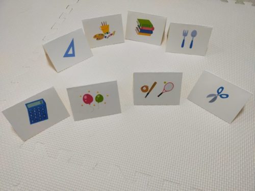 自作した選び取りカード