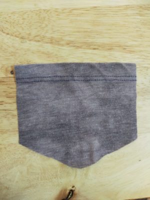 ポケットになる布